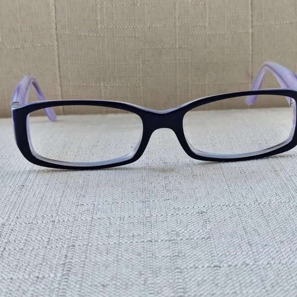 RL Ralph Lauren Women Glasses Frame Lilac/Black Eyeglasses RL6018 Made in Italy - Picture 7 of 12